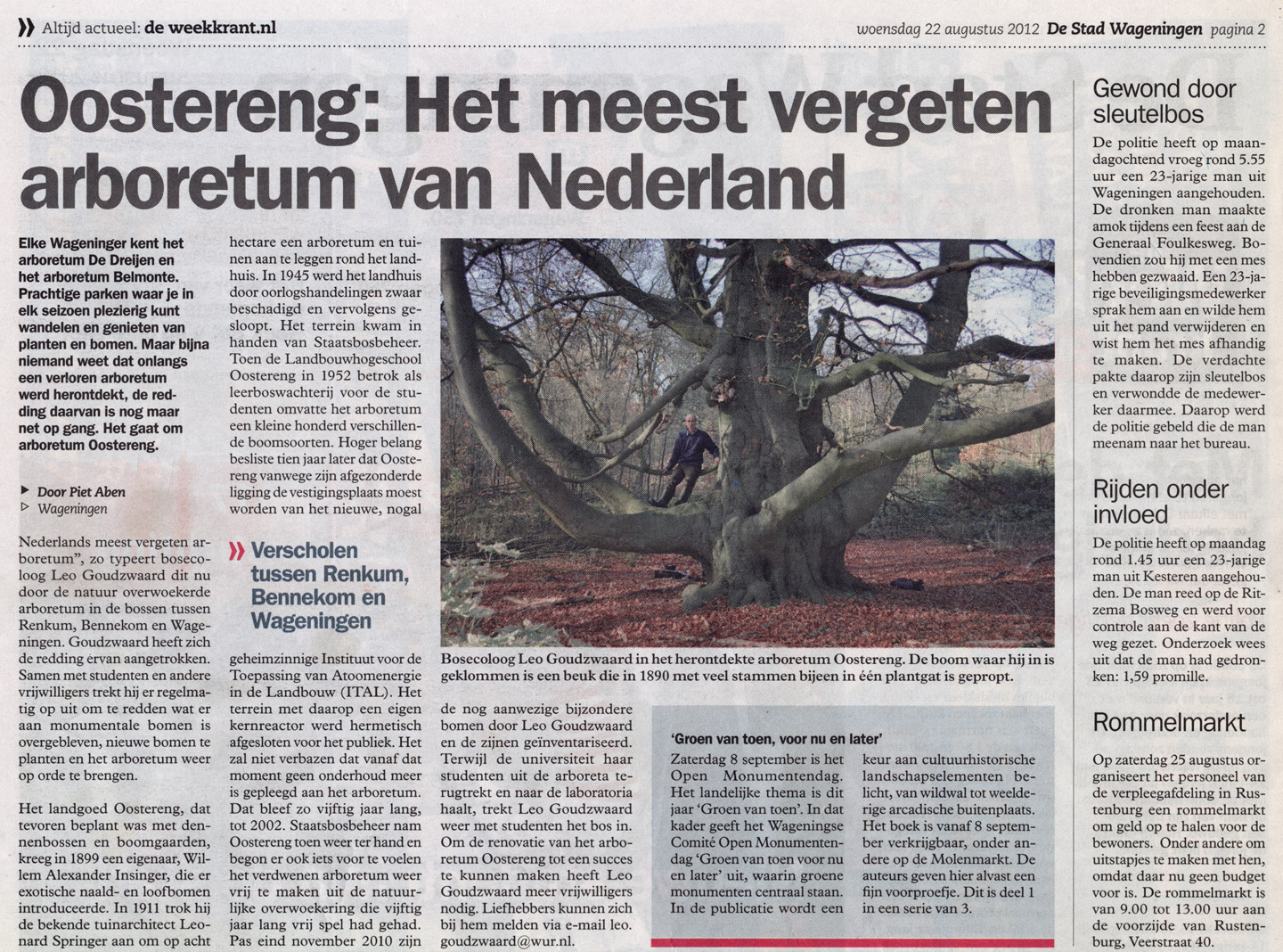 Oostereng: Het meest vergeten arboretum van Nederland